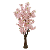 1.8M Bunga Pernikahan Berkualitas Tinggi Bunga Buatan Real Touch Pohon Bunga Sakura Palsu Hadiah Wisuda Dekorasi Rumah