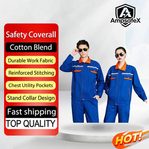 Trajes de Trabajo Personalizados, Duraderos, de Algodón Puro, Corte Ajustado, Antiestáticos, Reflectantes, con Protección Contra Vapores, Resistentes al Calor hasta 800°C - Product Image 1