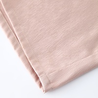 Ropa occidental personalizada, venta al por mayor, blusas de poliéster con botones de color rosa sólido de primavera, blusas clásicas, ropa de mujer
