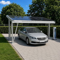 Système de panneaux solaires, support pour stationnement, avec 2 ange, pour véhicules, Pack de panneaux solaires