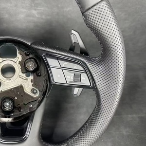 Palettes de changement de volant en cuir améliorées pour <span class=keywords><strong>Audi</strong></span> B9 A3 A4 A5 RS3 RS4 RS7 A8 Q5 Q7 TT R8 S6 B8 RS5 S3 S4 S5 A6 Sport - Product Image 6