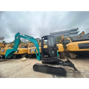 Miniexcavadora Kobelco SK35SR Usada en Buenas Condiciones en Shanghái, Original de Japón - Product Image 1