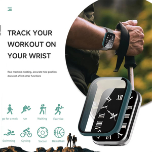 Protector de Pantalla de Vidrio Templado y Funda Protectora de PC para <span class=keywords><strong>Xiaomi</strong></span> <span class=keywords><strong>Mi</strong></span> <span class=keywords><strong>Band</strong></span> 10 Pro, Compatible con <span class=keywords><strong>Xiaomi</strong></span> <span class=keywords><strong>Band</strong></span> 9 Pro - Product Image 3