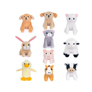 B243 animales de granja de <span class=keywords><strong>peluche</strong></span> juguetes Paquete de <span class=keywords><strong>peluche</strong></span> lindo pequeño a granel felpa niños gato perro Pato conejo <span class=keywords><strong>cerdo</strong></span> oveja <span class=keywords><strong>vaca</strong></span> caballo juguetes Mini felpa - Product Image 1