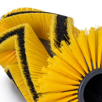 Brosse à galets en polypropylène de remplacement pour balayeuse routière et machine de nettoyage de rue