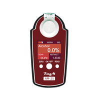 Réfractomètre numérique portable OEM Instrument de mesure de la concentration d'alcool dans le vin portable facile à transporter
