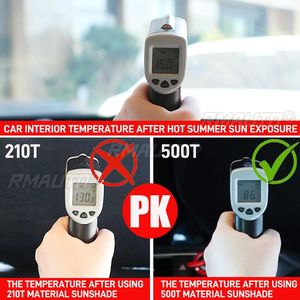 แผ่นบังแดดหน้ารถยนต์  สำหรับ Honda/BMW/Audi/Benz/Tesla/VW/Ford - Product Image 3