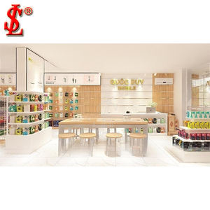 Comptoir mobile de luxe en bois pour réparation de téléphones mobiles <span class=keywords><strong>vitrine</strong></span> design intérieur personnalisé avec éclairage LED pour affichage - Product Image 4