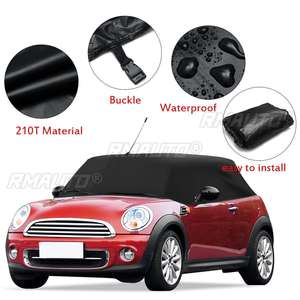 ผ้าคลุมรถสำหรับ BMW Mini แบบครึ่งคัน กันน้ำ กันฝุ่น ป้องกันรังสียูวี รุ่น R55 R56 R60 R61 F55 F56 ปี 2004 ขึ้นไป - Product Image 3