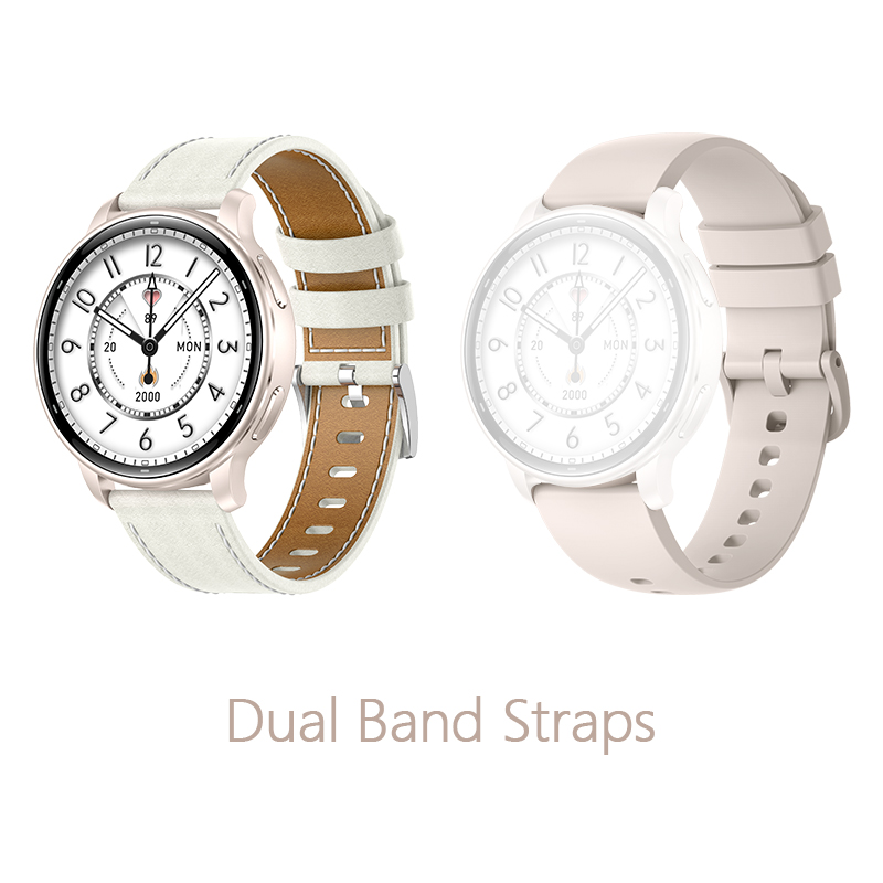 Blanc + rose pâle
