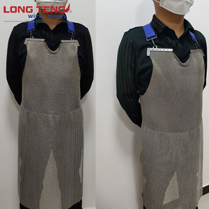 Lightweight 316 Stainless Steel Sleeveless Workwear <b>Apron</b>-Eco-Friendly Fashionable Mesh Design Ergonomic Support for All-Day - Product Image 5