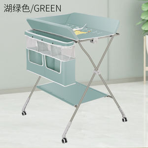 <span class=keywords><strong>Table</strong></span> de soin pour bébé <span class=keywords><strong>pliable</strong></span> en métal et tissu confortable, vente directe d'usine - Product Image 2