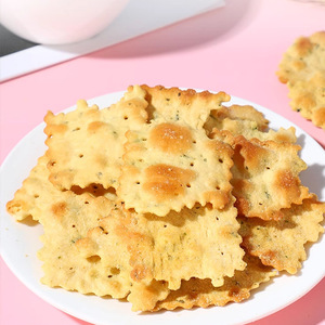 Galletas Saladas No Fritas, Snack Saludable No Engordante, Tres Sabores: Salado, Dulce y Crujiente, Sin Gluten, Bajo en Grasa, Venta al por Mayor de Fábrica, Negras - Product Image 4