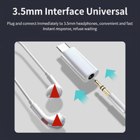 USB Typ-C Adapter USB-C Konverter zu 3,5mm Klinke Kopfhörer Audio-Adapter Anschluss