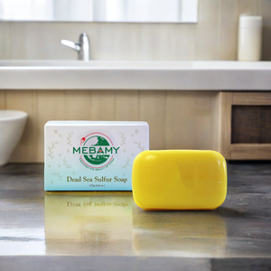 Commercio all'ingrosso Private Label biologico a base di erbe pulizia profonda antisettico Anti Acne & Pimles mare morto sapone di <span class=keywords><strong>zolfo</strong></span> - Product Image 2