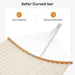 आधुनिक डिजाइन वयस्क लौह तह हैममॉक स्टैंड लटका हुआ स्विंग बेड धातु फ्रेम गार्डन जिम लिविंग रूम के लिए - Product Image 5