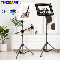 Support 3-en-1 compatible avec la lumière d'appoint AR, panneau d'éclairage amélioré pour la prise de vue de courtes vidéos et la diffusion en direct e-commerce