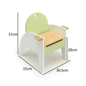 Sillón <span class=keywords><strong>de</strong></span> Madera <span class=keywords><strong>para</strong></span> Niños, Silla <span class=keywords><strong>de</strong></span> Actividades <span class=keywords><strong>de</strong></span> Madera Maciza, Escritorio Creativo, Sillón <span class=keywords><strong>para</strong></span> Esconderse y Sentarse, Sillón Infantil - Product Image 4