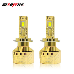 ไฟหน้า LED QideWin H4 70W 30000LM หลอดไฟรถยนต์กำลังสูงแบบท่อทองแดงคู่ - Product Image 1