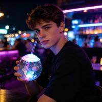 Gobelets LED Disco Ball pour enfants en plastique avec paille pour Halloween – Gobelets transparents pour fêtes, promotions et rassemblements en bar