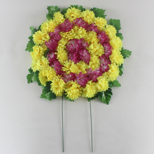 Guirlande de fausses fleurs telha 66Cm, 2 mètres, en tissu, couronne de fleurs artificielles pour Arrangement couleur des cérémonies cosplay - Product Image 3