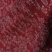 Tissu en tweed mélangé de laine avec broderie de fil doré, ruban métallique rayé pour manteau, veste, jupe, robe