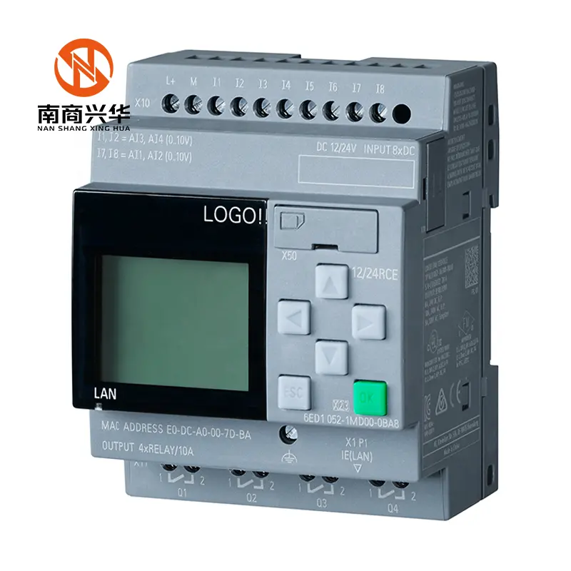 New Original 6ED1052-2HB08-0BA2 LOGO  8.4 230RCE Host Logic Module PLC Programmable Controller