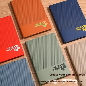 Tùy chỉnh A5 máy tính xách tay thiết lập Logo mềm da bìa cứng Nhật Ký cao-giá trị chủ đề may ràng buộc văn phòng kinh doanh Quà tặng <span class=keywords><strong>notepad</strong></span> Hộp quà tặng - Product Image 1