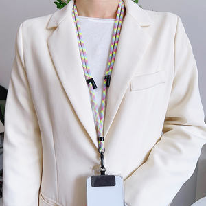 Verstellbares Nylon-Universal-Handyband Niedlicher Umhängegurt für die Meisten Telefone Lange Ausführung zum Umhängen Patches - Product Image 5