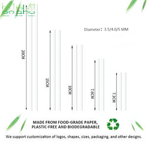 500 bâtonnets en papier blanc de 6 pouces pour sucettes, Halloween, DIY, pour décorations de gâteaux et chocolats - Product Image 3