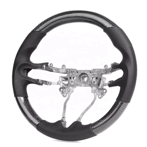 พวงมาลัยรถยนต์แบบกำหนดเอง ทำจากคาร์บอนไฟเบอร์แท้ สำหรับรถยนต์ฮอนด้า ซีวิค รุ่นที่ 8 ปี 2006 2009 2011 - Product Image 3