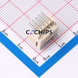 WAFER-PHB2.0-2*5PWZ Wire-to-Board Pin Header Bent Lead Through Hole,P=2mm Connector 2x5P 2mm Right Angle Insert PHB - Product Image 2