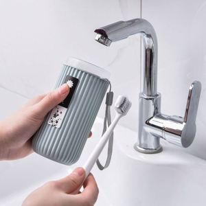 Gobelet de voyage portable pour brosse à dents et dentifrice, étui de protection, boîte de rangement pour camping, vente en gros d'usine - Product Image 3