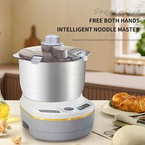 Otomatik 5 litre paslanmaz çelik masaüstü küçük hamur yoğurma makinesi ev şef fermantasyon gıda işleme - Product Image 4