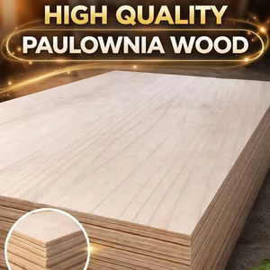 Tablero de Madera de Paulownia, <span class=keywords><strong>Precio</strong></span> por <span class=keywords><strong>M3</strong></span>, Suministro de Fábrica, Panel Ecológico para Muebles, Madera Sólida Ligera, Grado AA - Product Image 1
