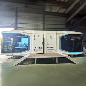 Villa mobile en aluminium préfabriquée, maison modulaire intégrée, bâtiment de bureau, maison en panneaux assemblée et mobile - Product Image 2