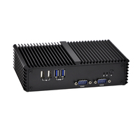 OEM Core i5 Processeur Double Lan 6 * USB Multi série-port RS485 VGA Fanless X86 POS Mini Ordinateur PC