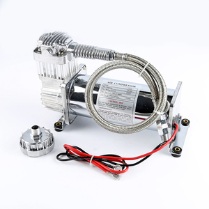 ปั๊มลมอัตโนมัติ 12V DC สำหรับซ่อมรถยนต์ คุณภาพสูง สีดำ สำหรับยาง/ลูกบอล อะไหล่รถยนต์ อะไหล่รถพ่วง ปรับแต่งระบบกันสะเทือน - Product Image 6