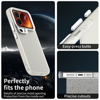 Coque de téléphone légère anti-chute et anti-rayures, cadre souple ajustement précis sensation agréable au toucher finition mate pour Redmi Turbo 5/Note 15