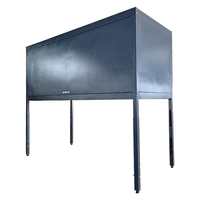 Armoire de rangement pour capot de voiture personnalisée Garage Double boîte de rangement Grande boîte à outils