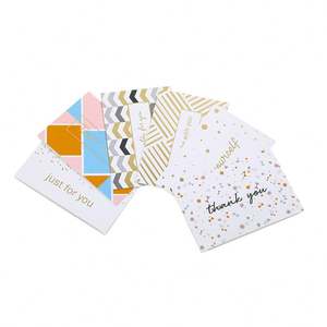 Conjunto de tarjetas de felicitación hechas a mano, surtido de impresión personalizada barata para cumpleaños y Festival, tarjetas de <span class=keywords><strong>papel</strong></span> hechas a mano - Product Image 1