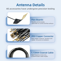 Antenne de communication interne flexible FPC à bande complète personnalisée 5G 4G LTE NB-IoT GSM Lora, fabricant OEM/ODM