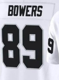 Nouveau maillot de football américain cousu 2024 15 Minshew II 89 Brock Bowers 94 <span class=keywords><strong>Wilkins</strong></span> - Product Image 4