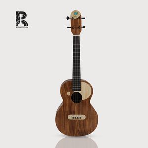 <span class=keywords><strong>Ukelele</strong></span> acústico de concierto de Acacia sólido de 26 pulgadas, guitarra eléctrica de cuerda de nailon, música hecha a mano hermosa y personalizada, UKE - Product Image 1