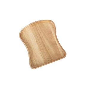 Assiette de petit-déjeuner en bois en forme de toast, plateau de service polyvalent pour enfants et adultes, design uni - Product Image 5