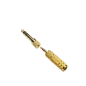 Adattatore Audio <span class=keywords><strong>Jack</strong></span> da 3,5mm a 6,35mm <span class=keywords><strong>per</strong></span> Amplificatore <span class=keywords><strong>Cuffie</strong></span> <span class=keywords><strong>Microfono</strong></span> AUX Convertitore Spina 6,3 3,5 mm - Product Image 3
