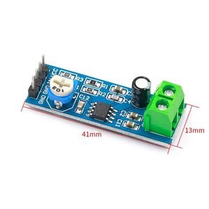 Módulo Amplificador de Potencia de Audio TOPCUS LM386, Placa Amplificadora con Ganancia de 200 Veces, Amplificador de Potencia Mono, Entrada de 5V-12V - Product Image 2