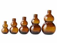 Flacon Roll-on en Verre Ambré pour Huile Essentielle, Huile de Massage, Aromathérapie, 10-100ml, Bouteilles Cosmétiques Vides Personnalisables, Lot de 100 Pièces