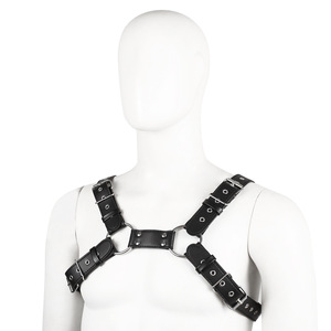 Suministro Directo de Fábrica: Corset de Cuero para Hombre con Correa para el Pecho, Traje de Rendimiento, Atuendo para Discoteca con Hebilla - Product Image 3