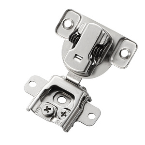 Charnière invisible, amortisseur hydraulique, charnière réglable en trois dimensions, charnière à bras court pour ouverture de porte intérieure, 35 pièces - Product Image 1